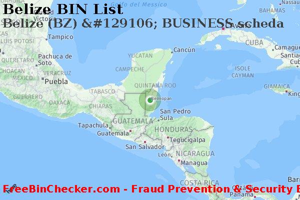 Belize Belize+%28BZ%29+%26%23129106%3B+BUSINESS+scheda Lista BIN