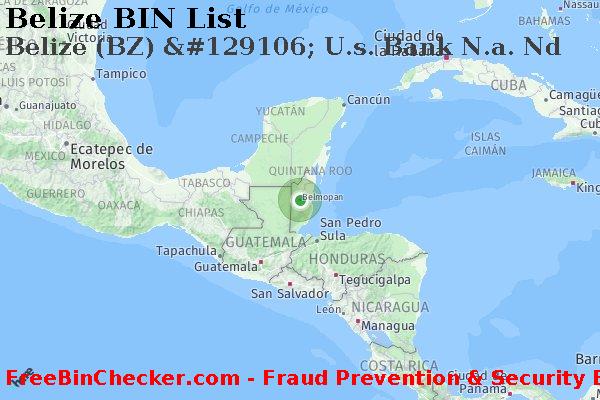 Belize Belize+%28BZ%29+%26%23129106%3B+U.s.+Bank+N.a.+Nd Lista de BIN