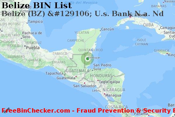 Belize Belize+%28BZ%29+%26%23129106%3B+U.s.+Bank+N.a.+Nd Lista BIN