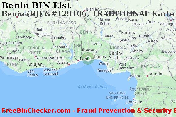 Benin Benin+%28BJ%29+%26%23129106%3B+TRADITIONAL+Karte BIN-Liste