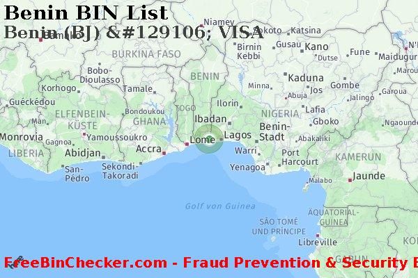 Benin Benin+%28BJ%29+%26%23129106%3B+VISA BIN-Liste