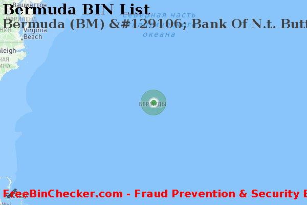 Bermuda Bermuda+%28BM%29+%26%23129106%3B+Bank+Of+N.t.+Butterfield+And+Son Список БИН