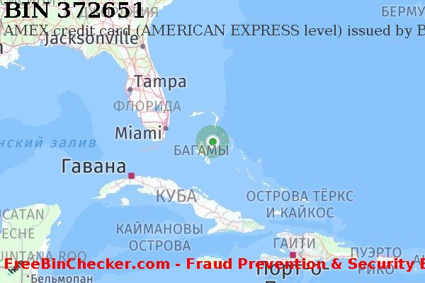 372651 AMEX credit Bahamas BS Список БИН