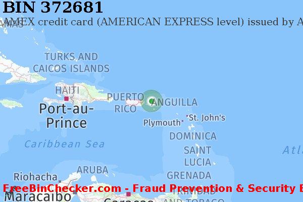 372681 AMEX credit Virgin Islands (U.S.) VI BIN List