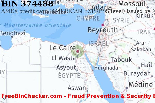 374488 AMEX credit Egypt EG BIN Liste 