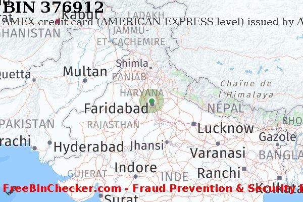 376912 AMEX credit India IN BIN Liste 