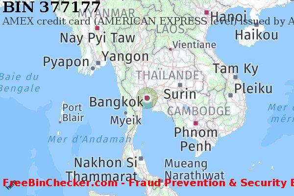 377177 AMEX credit Thailand TH BIN Liste 