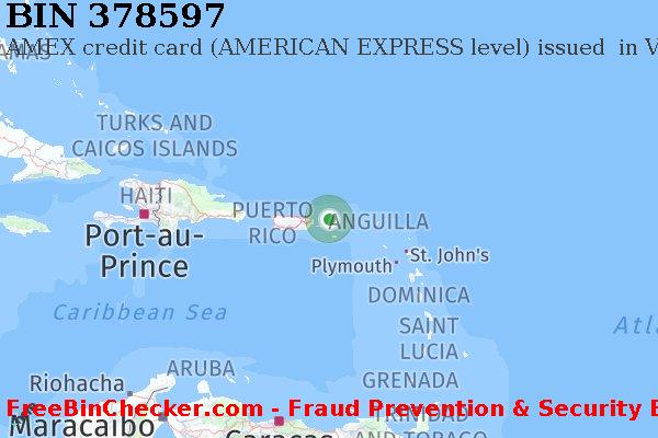 378597 AMEX credit Virgin Islands (U.S.) VI BIN List