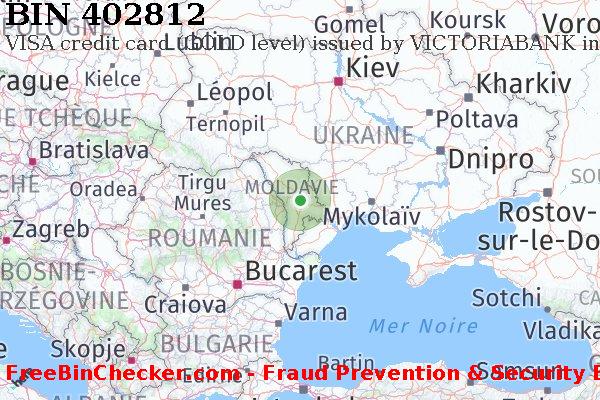 402812 VISA credit Moldova MD BIN Liste 
