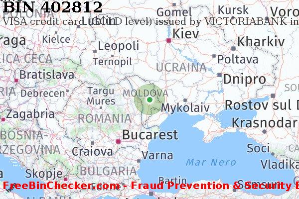 402812 VISA credit Moldova MD Lista BIN