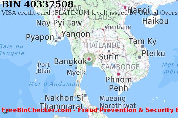40337508 VISA credit Thailand TH BIN Liste 