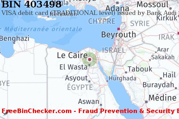 403498 VISA debit Egypt EG BIN Liste 