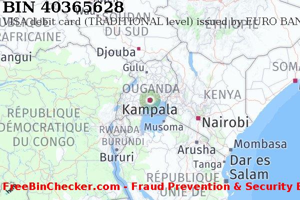 40365628 VISA debit Uganda UG BIN Liste 