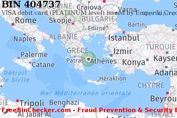 404737 VISA debit Greece GR BIN Liste 
