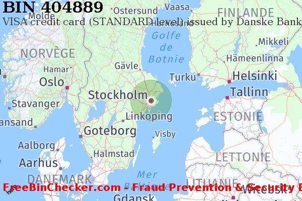 404889 VISA credit Sweden SE BIN Liste 