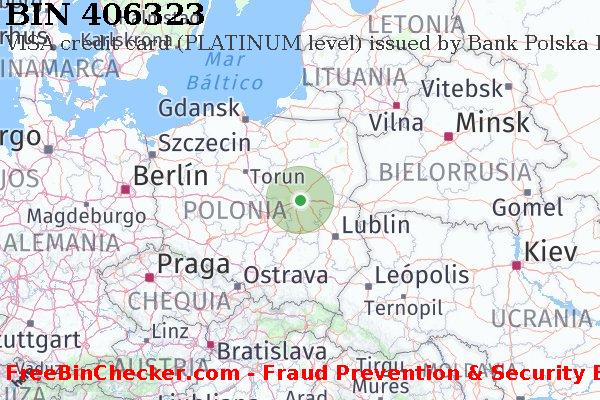 406323 VISA credit Poland PL Lista de BIN