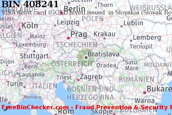 408241 VISA debit Slovakia (Slovak Republic) SK BIN-Liste
