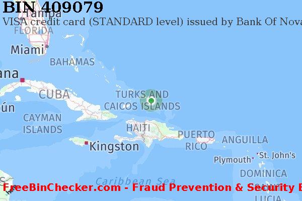 409079 VISA credit Turks and Caicos Islands TC BIN List