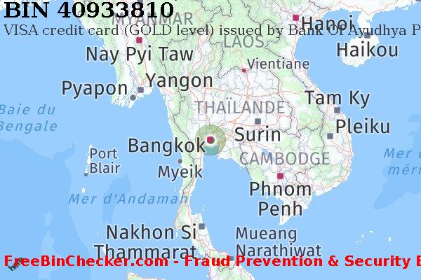 40933810 VISA credit Thailand TH BIN Liste 