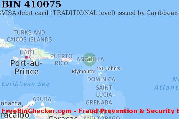 410075 VISA debit Anguilla AI BIN List