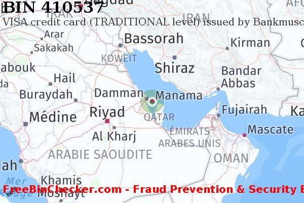 410537 VISA credit Bahrain BH BIN Liste 