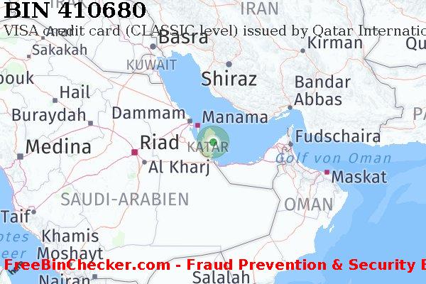 410680 VISA credit Qatar QA BIN-Liste