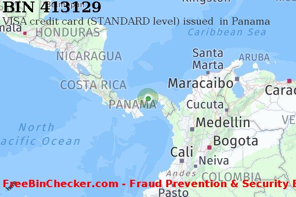 413129 VISA credit Panama PA BIN List