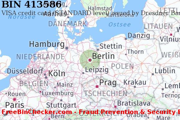 413586 VISA credit Germany DE BIN-Liste