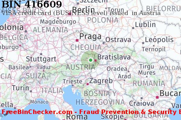 416609 VISA credit Austria AT Lista de BIN
