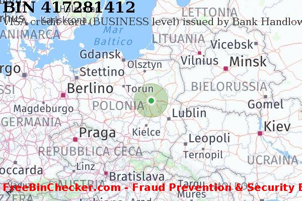 417281412 VISA credit Poland PL Lista BIN