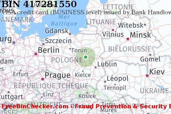 417281550 VISA credit Poland PL BIN Liste 