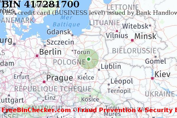 417281700 VISA credit Poland PL BIN Liste 