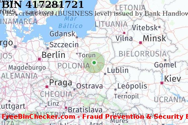 417281721 VISA credit Poland PL Lista de BIN