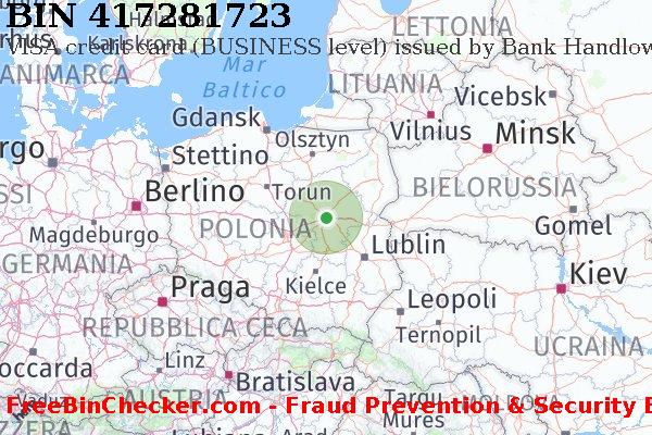 417281723 VISA credit Poland PL Lista BIN