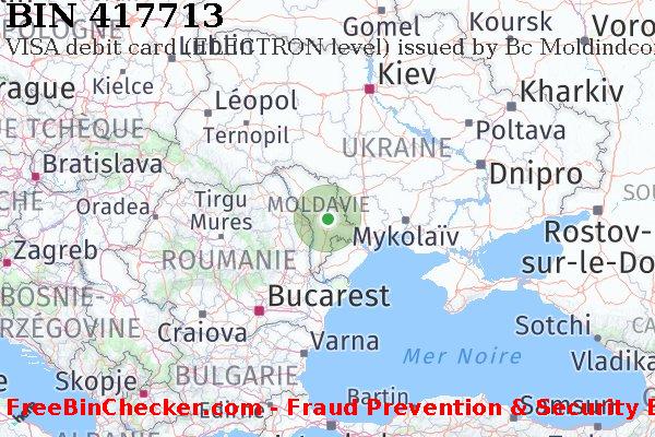 417713 VISA debit Moldova MD BIN Liste 