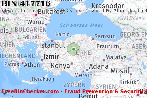 417716 VISA debit Turkey TR BIN-Liste