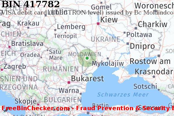 417782 VISA debit Moldova MD BIN-Liste