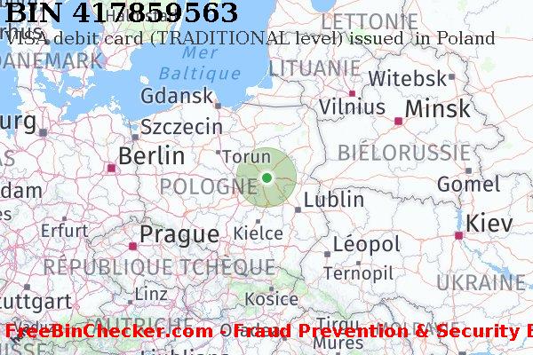 417859563 VISA debit Poland PL BIN Liste 