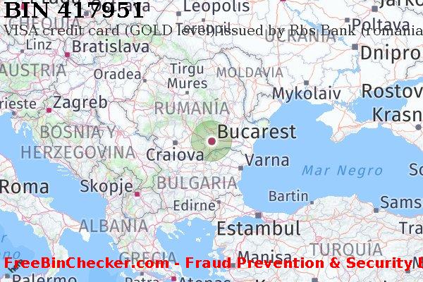 417951 VISA credit Romania RO Lista de BIN