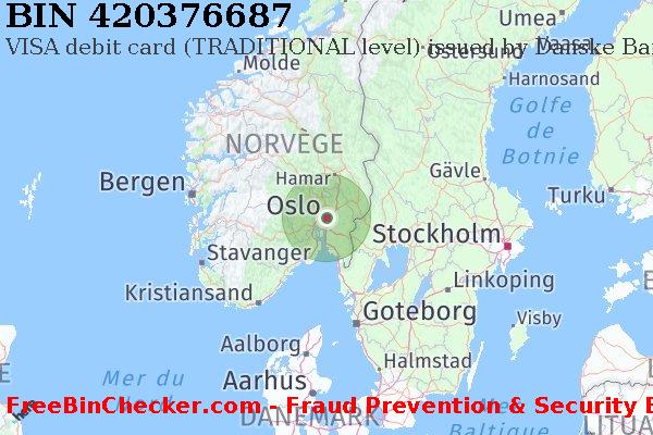 420376687 VISA debit Norway NO BIN Liste 