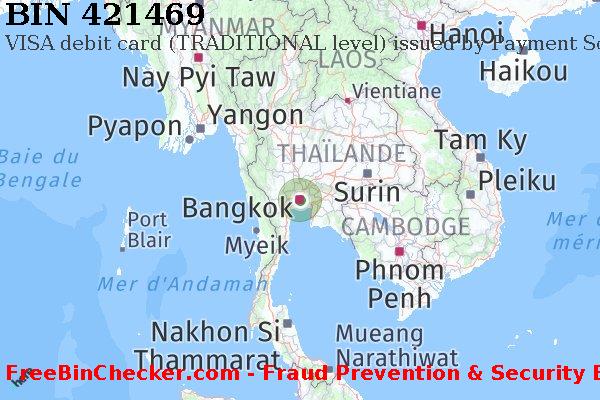 421469 VISA debit Thailand TH BIN Liste 