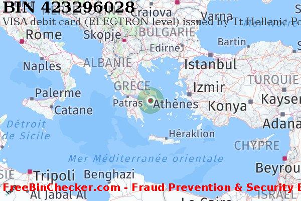 423296028 VISA debit Greece GR BIN Liste 