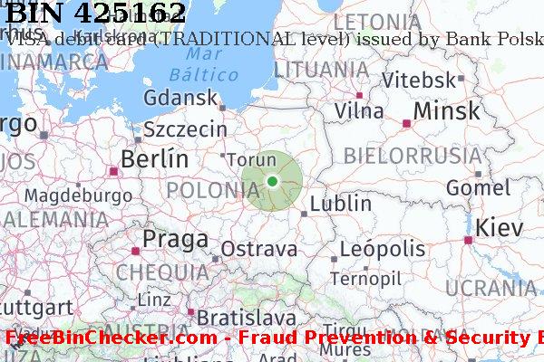 425162 VISA debit Poland PL Lista de BIN