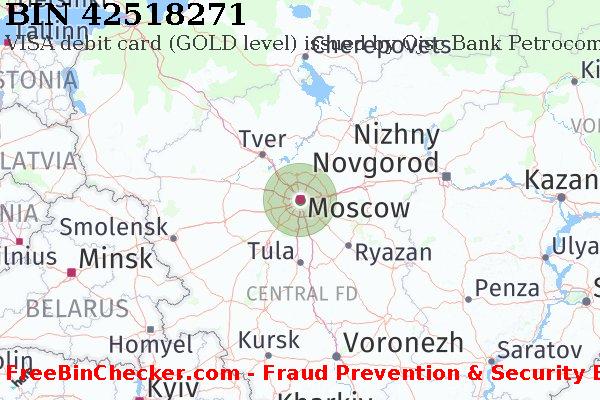 42518271 VISA debit Russian Federation RU BIN List