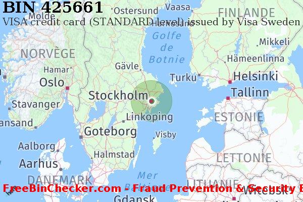 425661 VISA credit Sweden SE BIN Liste 
