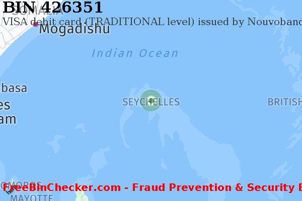 426351 VISA debit Seychelles SC BIN List