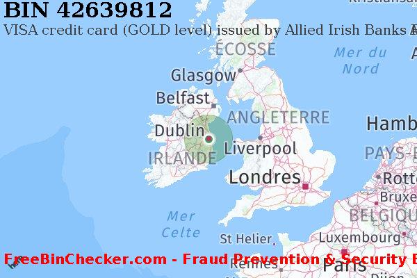 42639812 VISA credit Ireland IE BIN Liste 