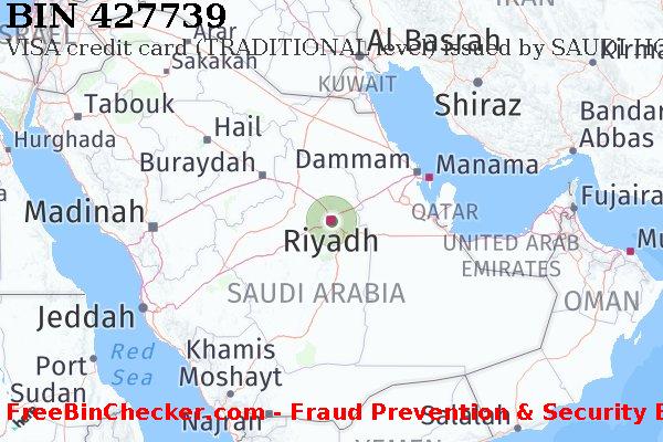 427739 VISA credit Saudi Arabia SA BIN List