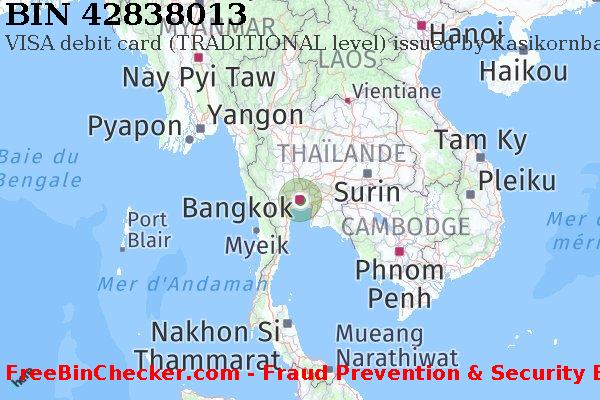 42838013 VISA debit Thailand TH BIN Liste 