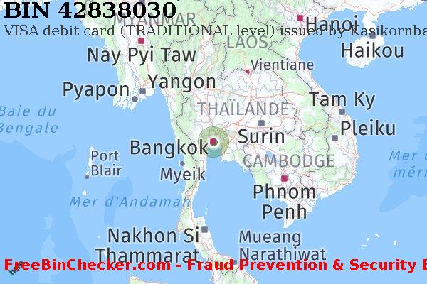 42838030 VISA debit Thailand TH BIN Liste 